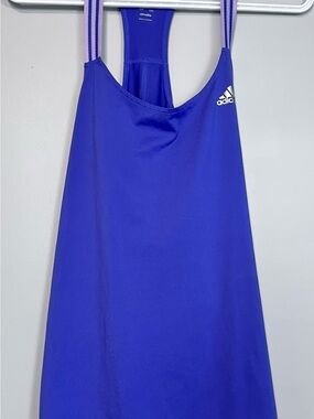 Adidas Climalite Racerback Tank Top Women’s Medium Purple Athletic